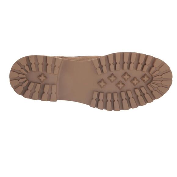 NWT Steve Madden Kenny Lace Up Combat Boot Taupe Suede Size 7.5M Winter Fashion - Picture 4 of 10